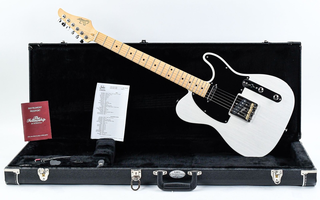 Suhr Classic T Antique Trans White Maple | The Fellowship of Acoustics